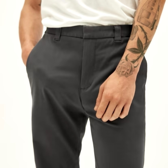 Everlane Chino Pants Mens Size 28 x 30 Gray Uniform Performance Modern Fit NEW - Picture 3 of 12